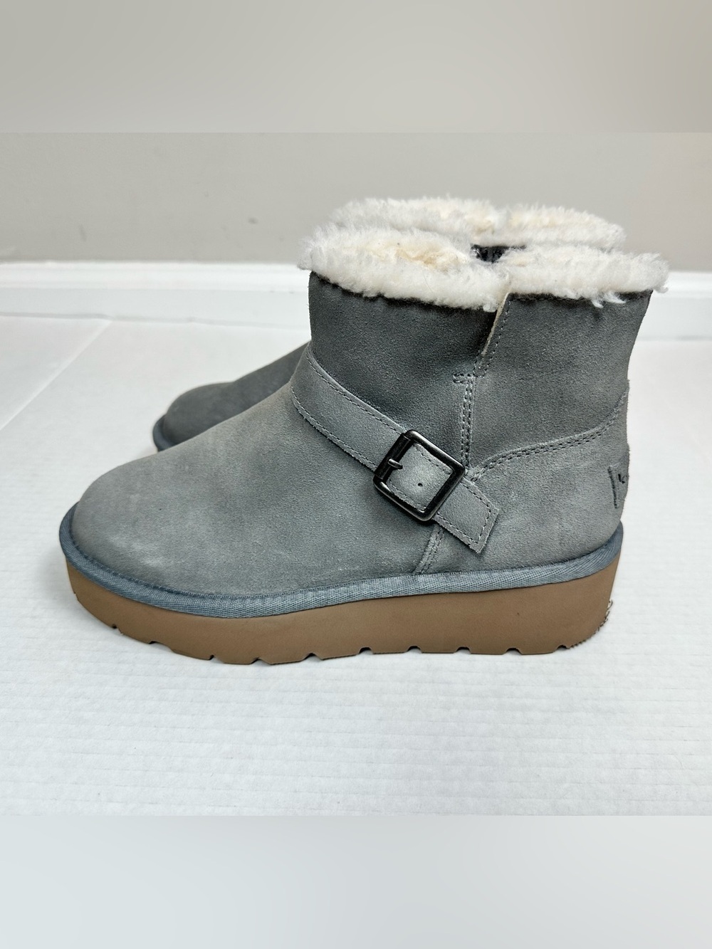 Koolaburra by UGG Kelissa Mini Women's Ankle Boot in Gray Size US 6.0